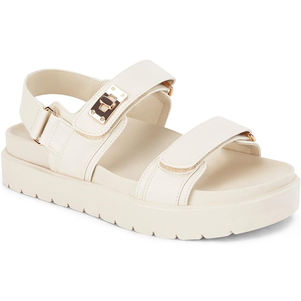 Women's Cream Sandals
